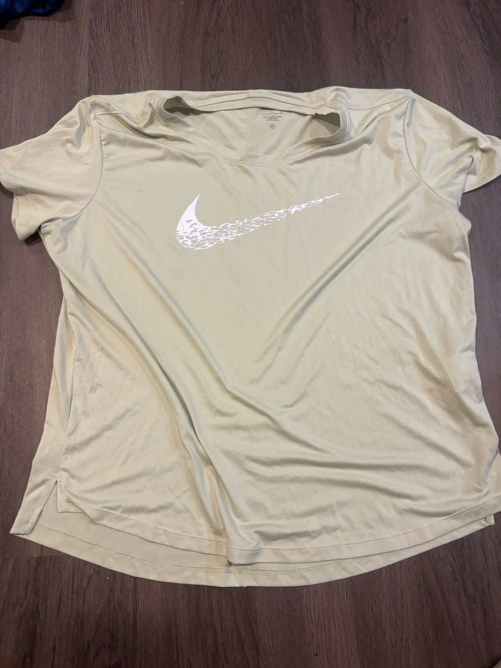 Nike Light Sage/Off-White Dri-FIT Performance Tee